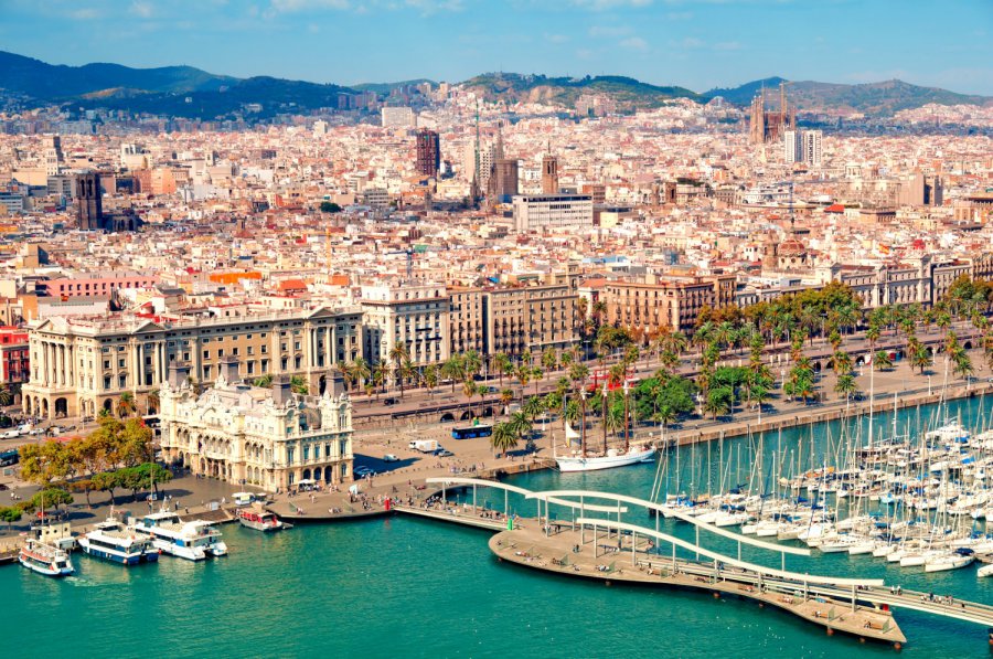 Tornvorschlag Olympischer Hafen Barcelona Route In Barcelona